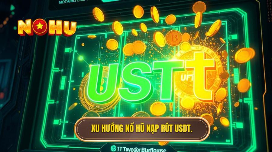 Tại sao Nổ hũ hỗ trợ nạp rút USDT lại trở thành xu hướng dẫn đầu?