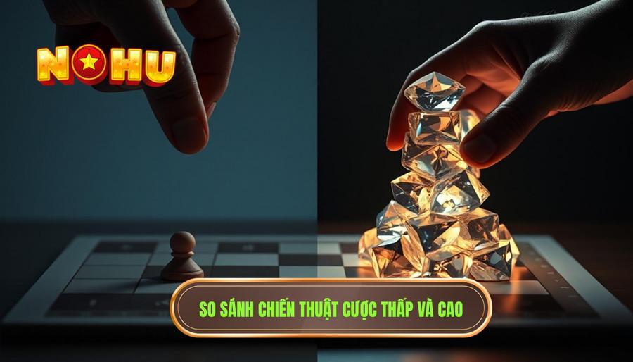 3. So sánh chiến thuật cược thấp và cao